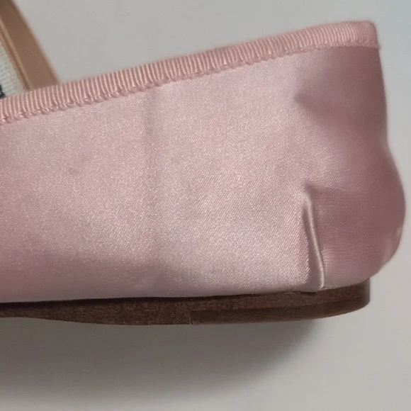 Miu Miu Pink Satin Ballet Flats - Picture 9 of 16